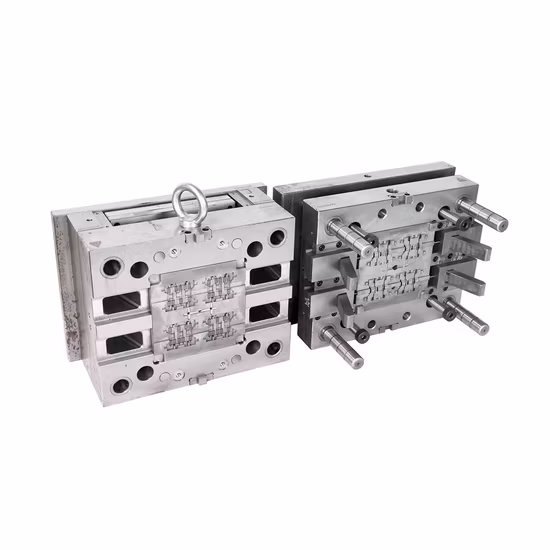 Molde de plástico para interruptor de cuatro bandas